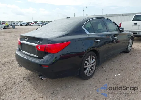 2017 Infiniti Q50 3.0T Premium из США, поврежденный, VIN JN1EV7AP7HM738414